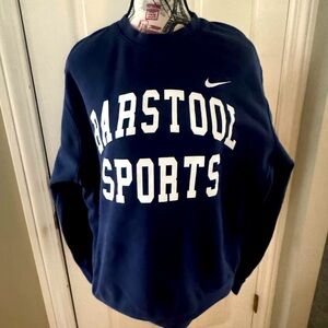 Nike Barstool Sports Navy Sweatshirt